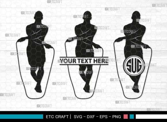 Download Jumping Rope Monogram, Skipping Rope Svg - Svg Collection