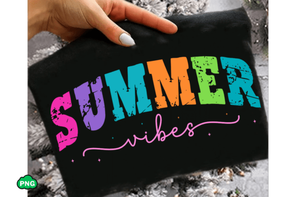 Download Colorful Summer Vibes Svg, Vacation Png - Svg Collection
