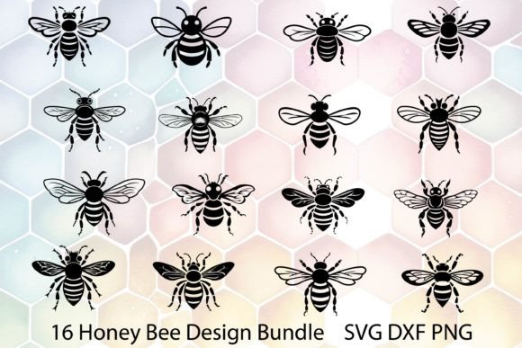 Download Bee Bundle SVG. Bee SVG.Bee Clipart. - Svg Collection
