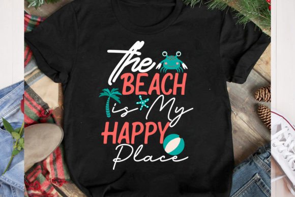 Download The Beach is My Happy Place SVG Cut File - Svg Collection