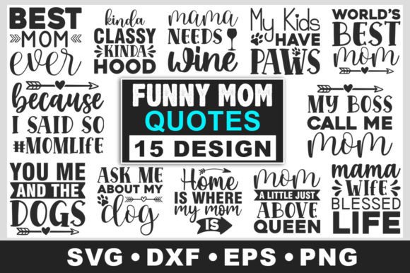 Download Funny MOM SVG Bundle - Svg Collection