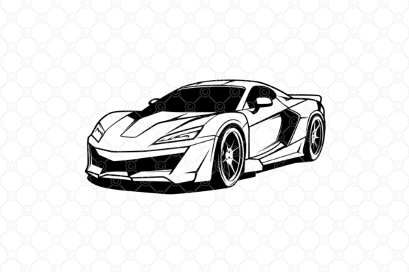 Download Sports Car SVG, Car Silhouette SVG, 052 - Svg Collection