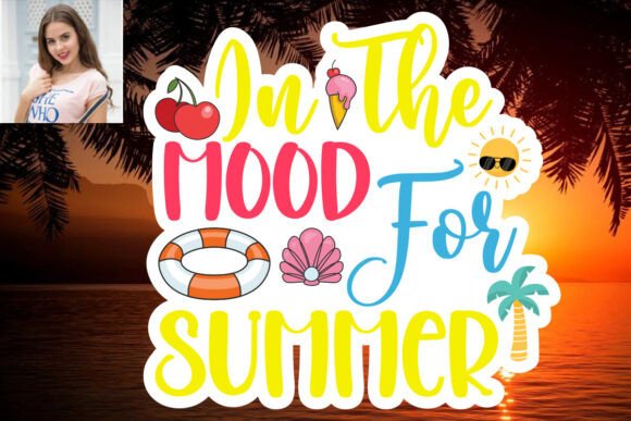 Download In the Mood for Summer SVG Sticker Desig - Svg Collection