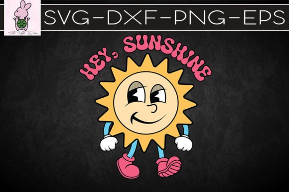 Download Groovy Summer Sun Hey Sunshine SVG - Svg Collection