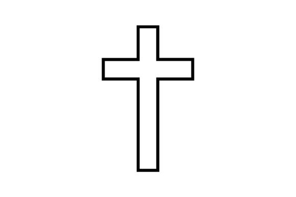 Download Simple Christian Cross Svg - Svg Collection