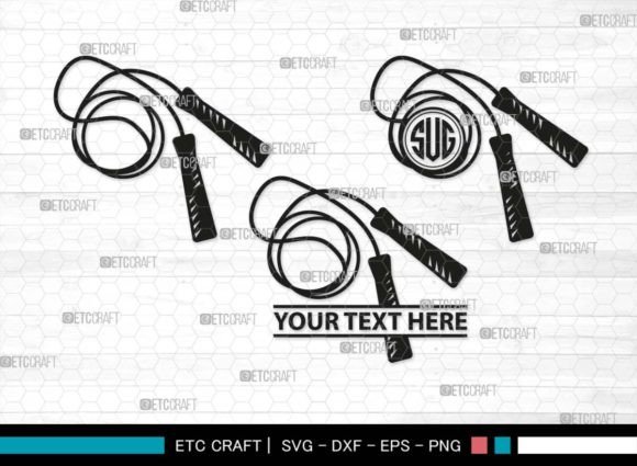 Download Skipping Rope Monogram, Jump Rope Svg - Svg Collection