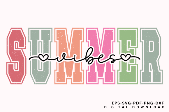 Download Summer Vibes Svg, Sublimation Design - Svg Collection