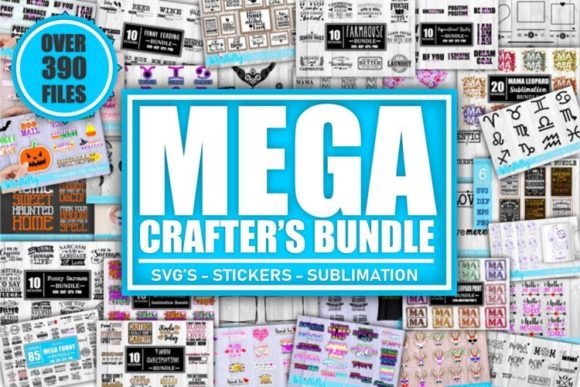 Download Mega Crafters Bundle SVG Sublimation PNG - Svg Collection