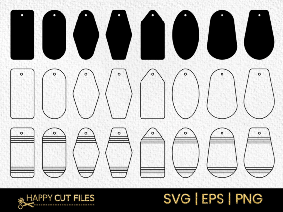 Download Retro Motel Keychain Template Svg Bundle - Svg Collection