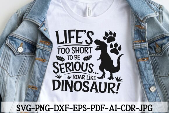 Download Funny Dinosaur SVG | Roar Like a T-Rex - Svg Collection