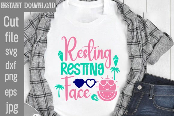 Download Resting Beach Face SVG Cut File - Svg Collection
