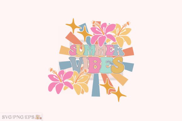 Download Summer Vibes SVG, Retro Summer Design - Svg Collection
