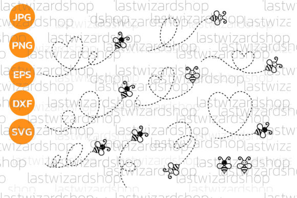 Download Flying Bee Svg, Bee Path Bundle Svg - Svg Collection