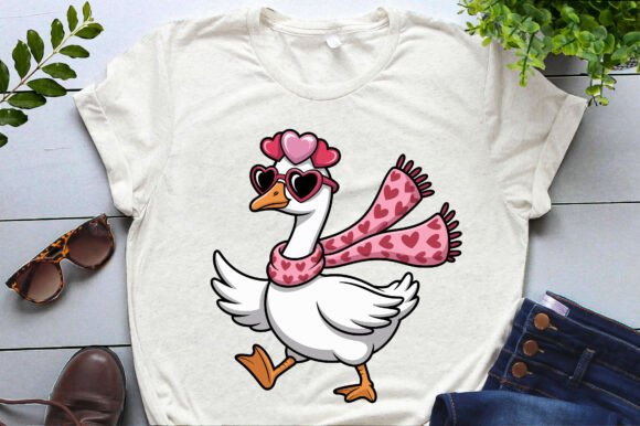 Download Funny Goose Valentine's Day Png Svg Eps - Svg Collection