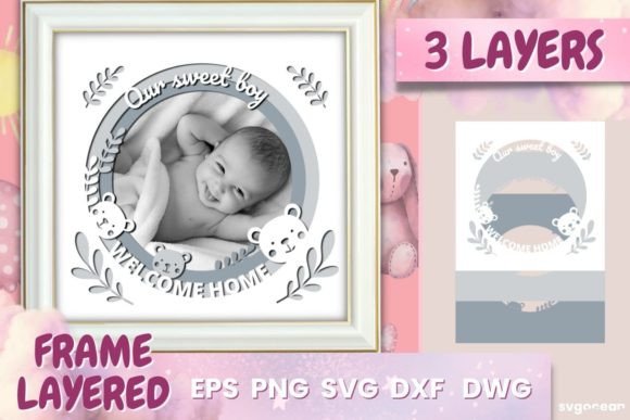 Download Layered Photo Frame Printable Svg - Svg Collection