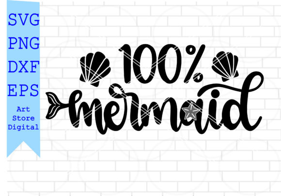 Download 100% Mermaid Svg, Summer Svg Files - Svg Collection