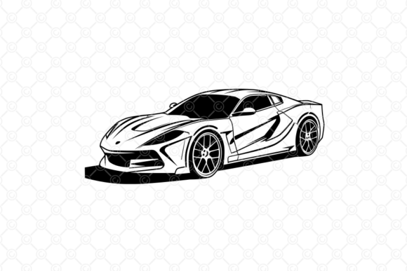 Download Sports Car SVG, Car Silhouette SVG, 039 - Svg Collection