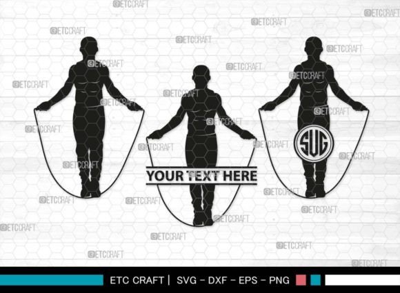 Download Jumping Rope Monogram, Skipping Rope Svg - Svg Collection