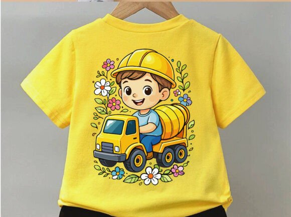 Download Printable Kids T-Shirt Design Png - Premium Resources