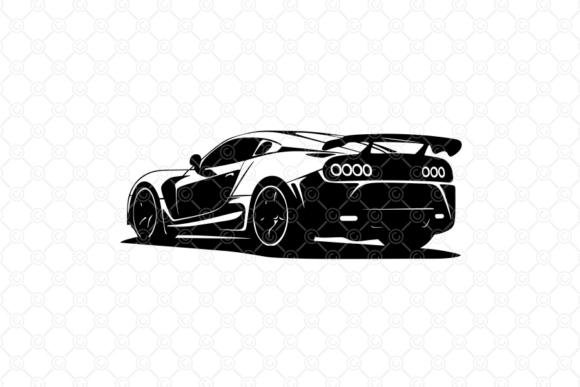 Download Sports Car SVG, Car Silhouette SVG, 044 - Svg Collection