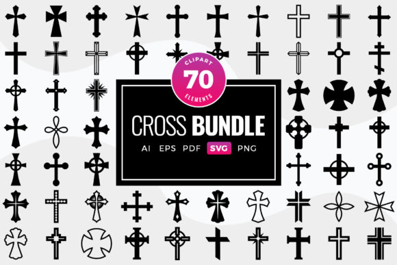 Download Cross SVG Clipart Set - Svg Collection