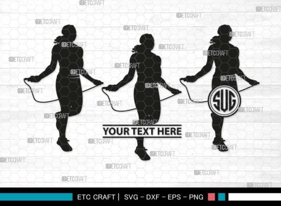 Download Jumping Rope Monogram, Skipping Rope Svg - Svg Collection