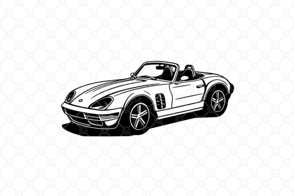 Download Sports Car SVG, Car Silhouette SVG, 070 - Svg Collection