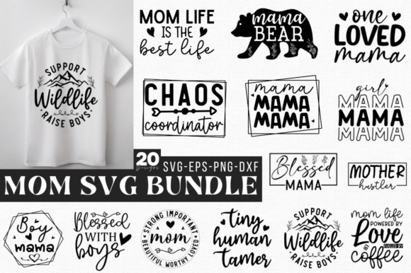 Download Mom Svg Bundle,Funny Mom Svg Design - Svg Collection