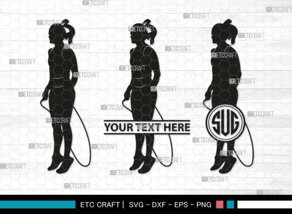 Download Jumping Rope Monogram, Skipping Rope Svg - Svg Collection