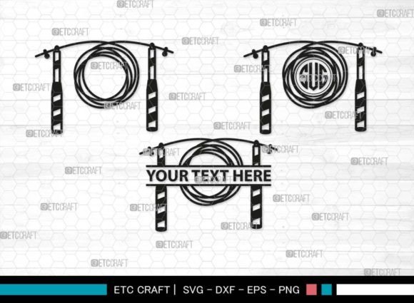 Download Skipping Rope Monogram, Jump Rope Svg - Svg Collection