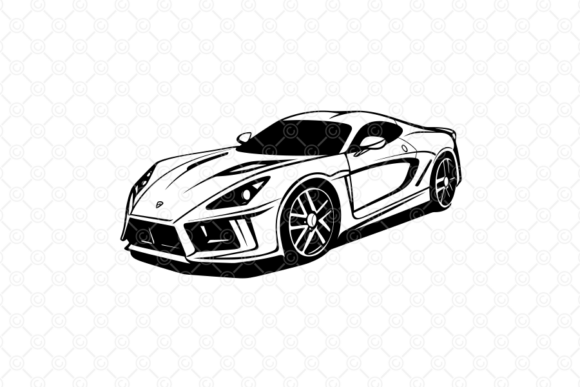 Download Sports Car SVG, Car Silhouette SVG, 018 - Svg Collection