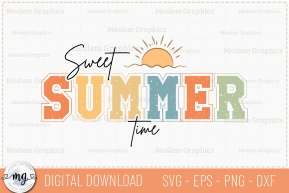 Download Sweet Summertime - Retro Summer SVG - Svg Collection