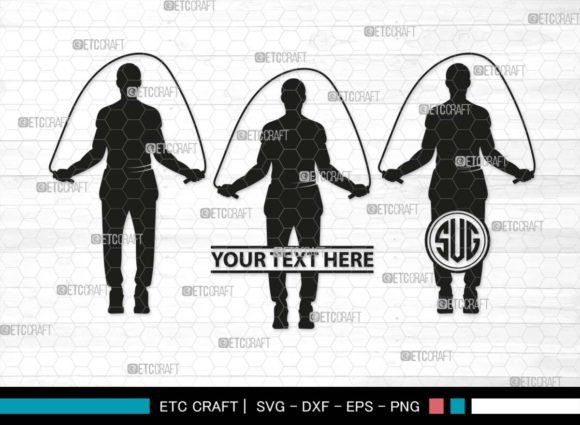 Download Jumping Rope Monogram, Skipping Rope Svg - Svg Collection