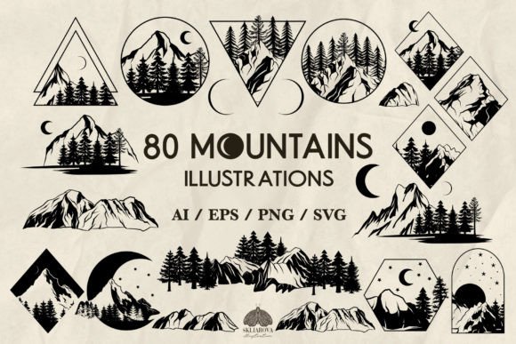 Download Mountains Svg Png Eps - Svg Collection