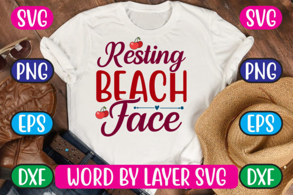 Download Resting Beach Face Svg Cut File - Svg Collection
