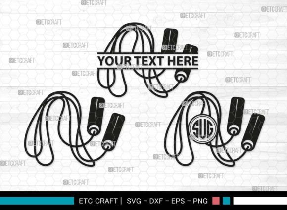 Download Skipping Rope Monogram, Jump Rope Svg - Svg Collection