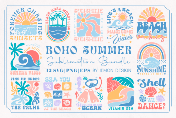 Download Boho Summer SVG Bundle - Svg Collection