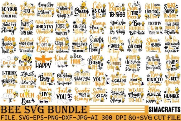 Download Bee Honey Bundle Quotes SVG Bundle - Svg Collection