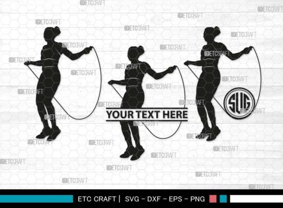 Download Jumping Rope Monogram, Skipping Rope Svg - Svg Collection