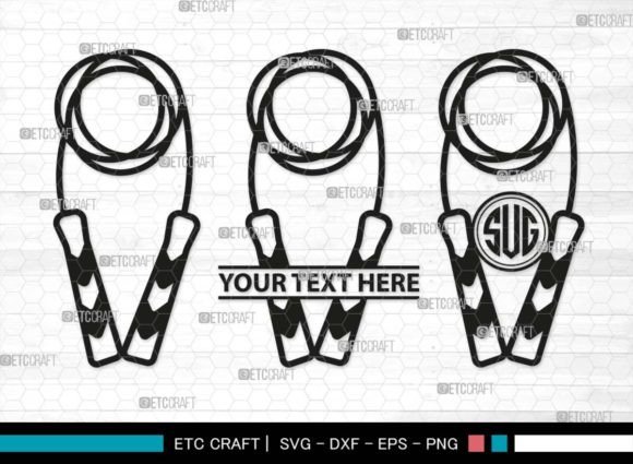 Download Skipping Rope Monogram, Jump Rope Svg - Svg Collection