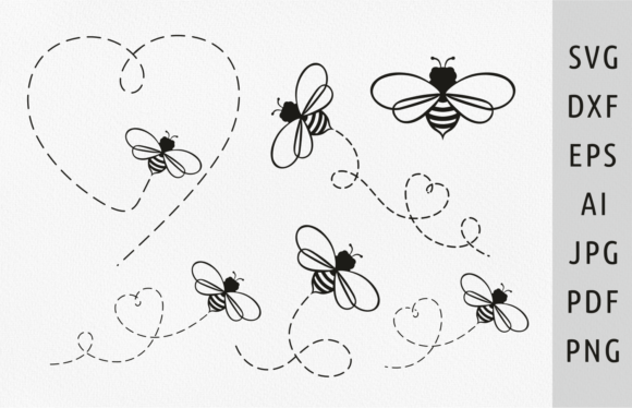Download Honey Bee SVG Flying Bee Path Bumble Bee - Svg Collection