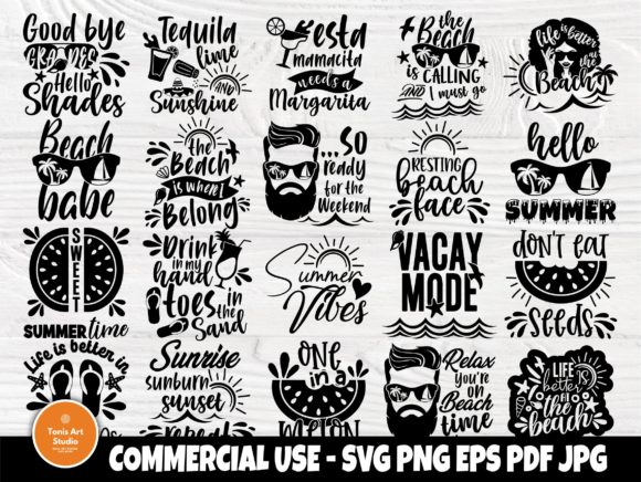 Download Funny Summer SVG Bundle, Beach Svg - Svg Collection