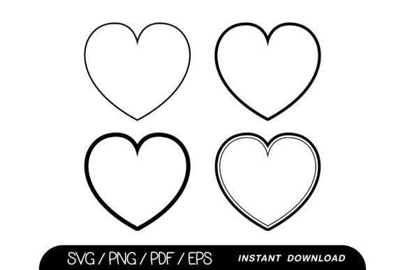 Download Heart Line Frame SVG, Heart Shape SVG - Svg Collection